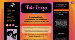 Desktop Screenshot of poledanzer.com